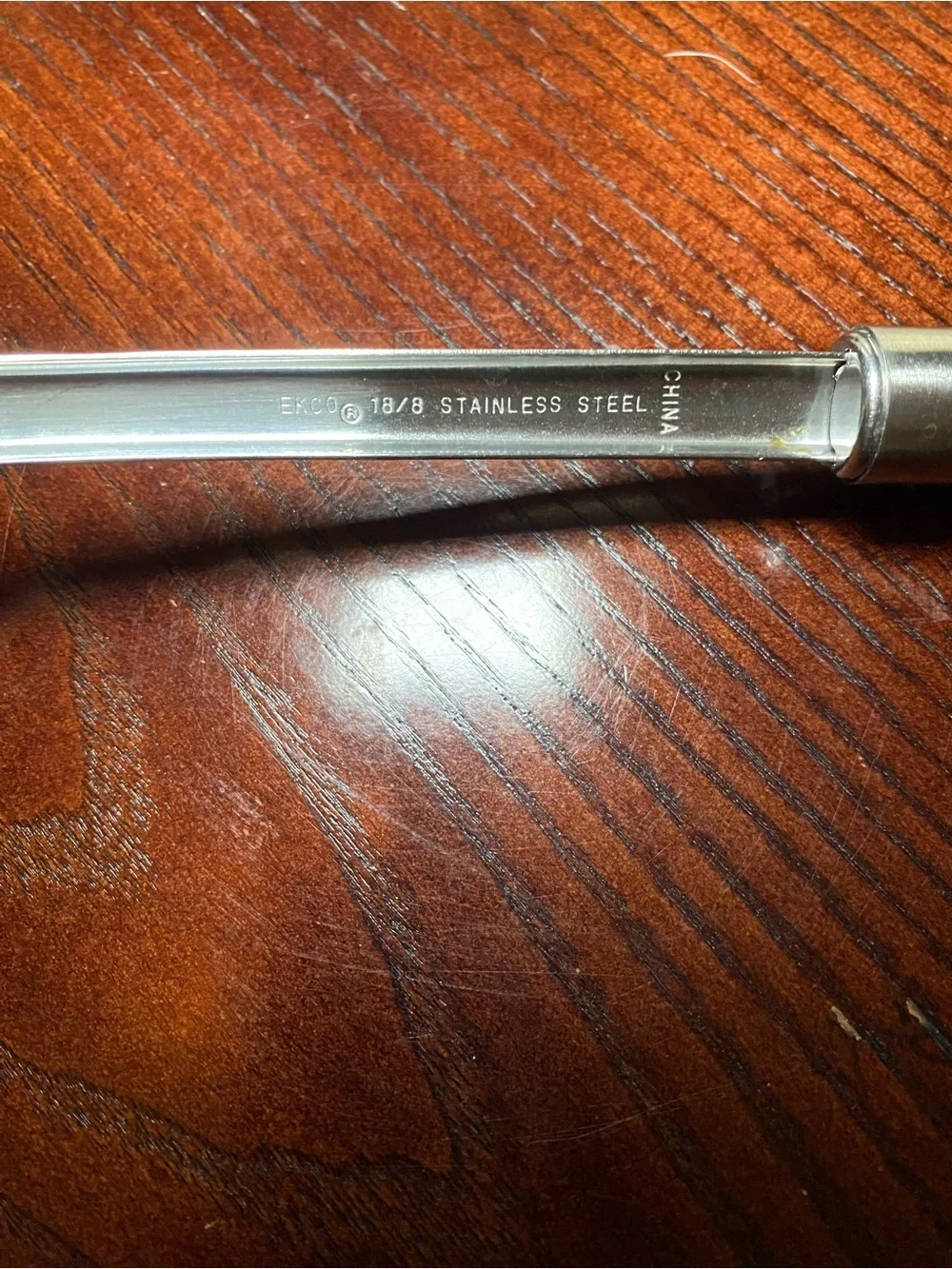 EKCO Stainless Steel Slotted Turner and Slotted Serving Spoon - Silver 18/8,